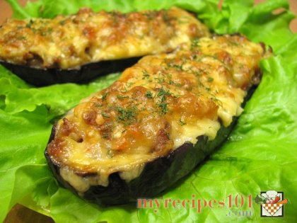 Stuffed eggplants