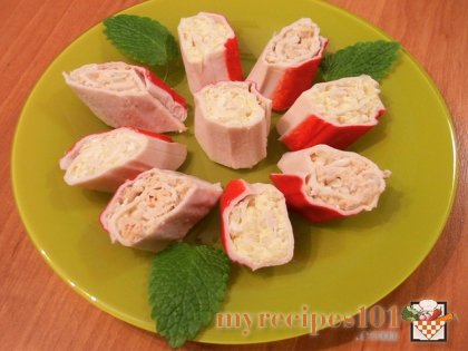 Stuffed crab sticks