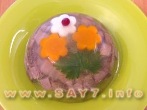 Jellied meat