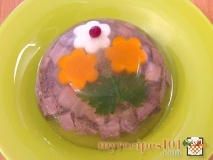 Jellied meat