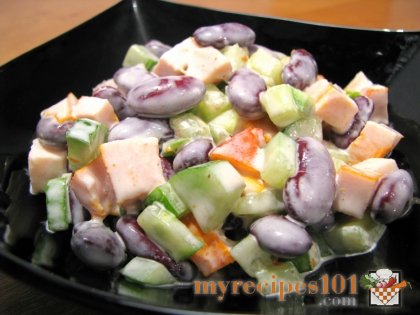 Chicken & Bean Salad