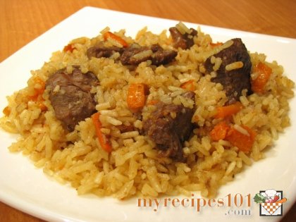 Lamb or Beef Pilaf