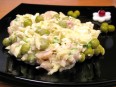Smoked mackerel salad