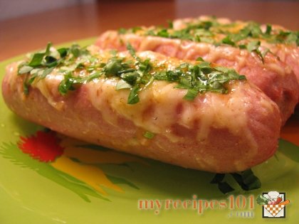 Hotdogs with cheese