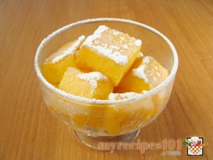 Baked pumpkin