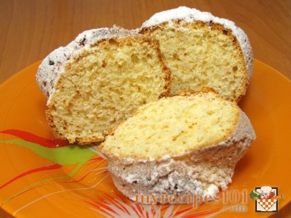 Snowflake cupcake