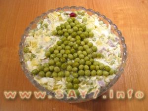 Russian salad (Olivye salad)