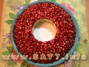 Pomegranate bracelet salad