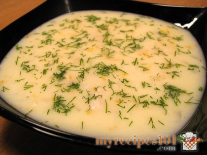 Cheese soup