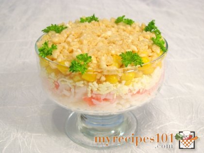 Crab salad
