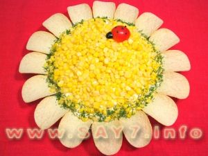 Sunflower salad