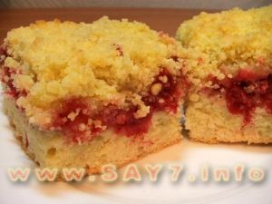 Lemon and Cranberry Pie
