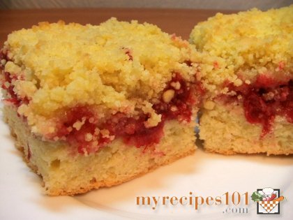 Lemon and Cranberry Pie