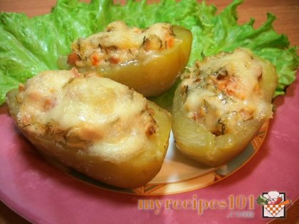 Stuffed potatoes