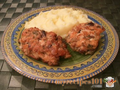 Humpback salmon cutlets