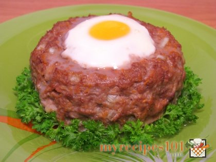 Ground meat nests
