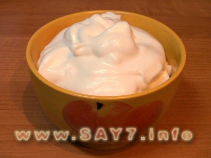 Белковый крем (заварной)