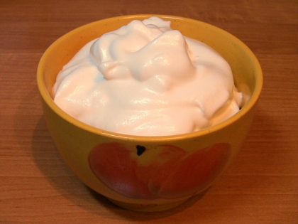 Egg whites cream (custard)