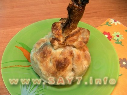 Куриные ножки в мешочке