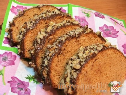Cupcake with peanut butter