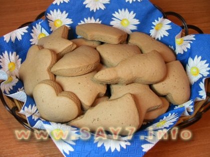Пряники кофейно-шоколадные