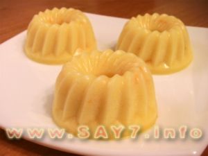 Orange pudding