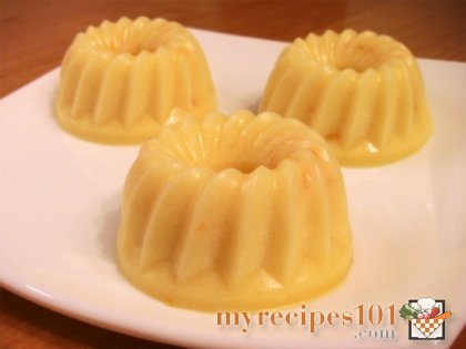 Orange pudding