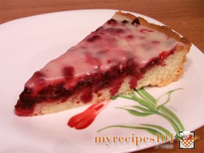 Cowberry pie