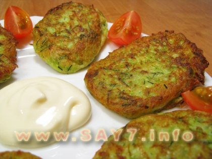 Оладьи из кабачков