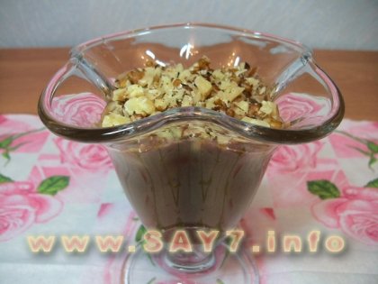 Шоколадно-ореховый десерт